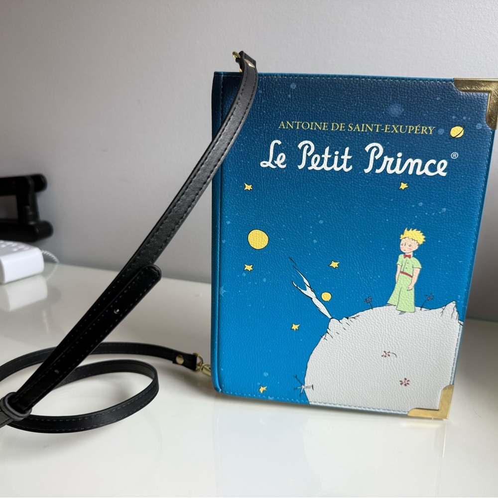 Well Read The Little Prince | Le Petit Prince Book Large Crossbody Bag